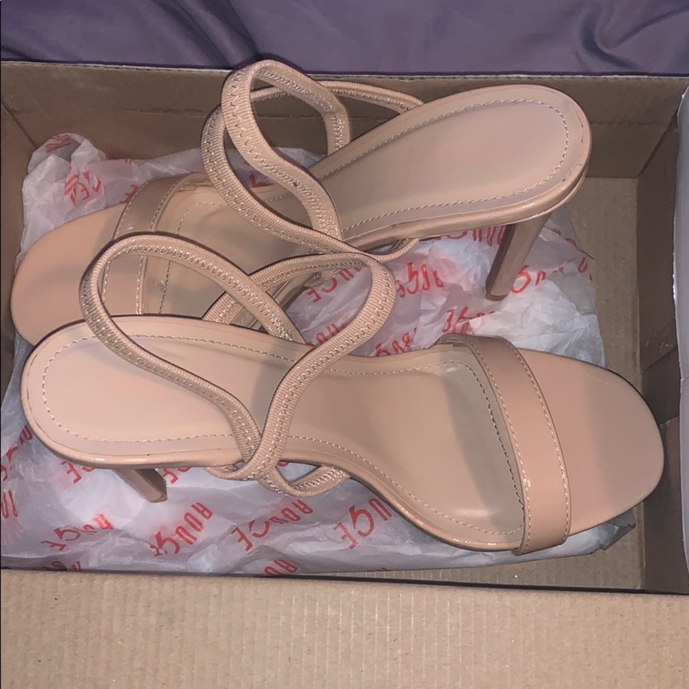 Pink heels